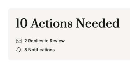 BadAtMail dashboard showing organized inbox with AI-generated summaries and draft replies